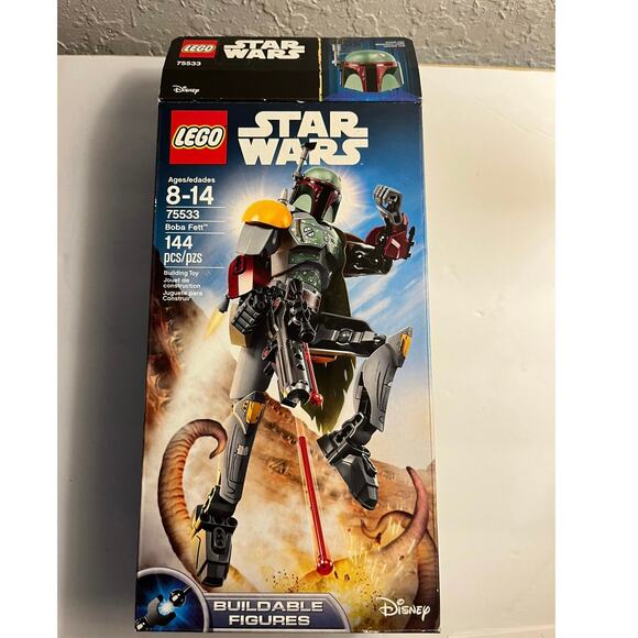 LEGO 75533 Star Wars Boba Fett Buildable Figure Retired 2018 New open box - Picture 1 of 12